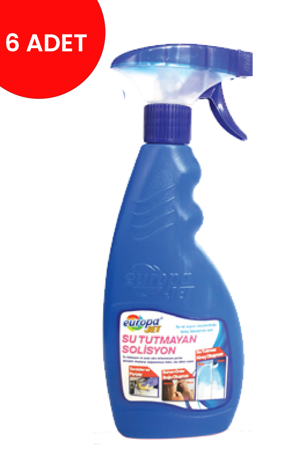 Europa Jet Su Tutmayan Solisyon 500 Ml 6 Adet
